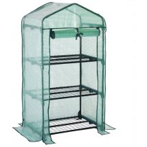 Serre en polyéthylène de Gardebruk 126x49x69cm - x