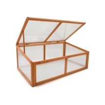 Serre en Bois Jardin Chassis de couche Herba 100 x 40 x 60 cm