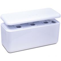 Serre hydroponique smart e-garden pour la culture intérieure d'herbes jusqu'à 7 plantes avec éclairage led indépendant et logiciel de programmation