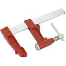 Urko – Serre-joint à pompe 90 mm – Capacité de serrage 1200 kg – Longueur 400 mm – Outil robuste