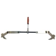 Urko – 1527500 – Bras de Levier Cliquet Articulé 600 mm – Sabot de Charpente – Largeur, Hauteur, Longueur, Matières, Quantité par pack