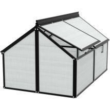 Vitavia - Serre Potagère En Polycarbonate 4 Mm Et Aluminium Gaia Jumbo
