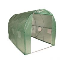 Serres tunnel - 6 m² - l. 200 x p. 300 x h. 200 cm - Fabriquées en France Jany
