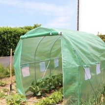 Leduc Lubot - jany france Serre tunnel - 6 m² - l. 200 x p. 300 x h. 200 cm - Made in France