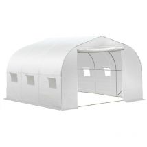 Serre tunnel xxl aladin blanche