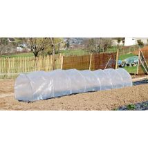Serres tunnel orientables - Forcage 0,60x3M - avec œillets et fixations Jany