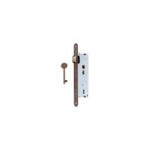 Serratura Patent Bordo Tondo Bronzata Mm.40