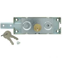 Serratura lato sinistro per serranda - Catenaccio 1 Mandata - Scatola 156x56 mm - 5301