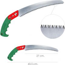 SAMURAI serrucho samurai gc curvo 270 mm. , Serrucho Samurai gc-270-lh curvo.- Mango engomado.- Medidas: 270 mm.- Fabricados en Japón con la más alta