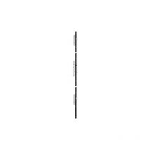 Stremler - Serrure 3 points TF3 à relevage 45mm Axe 30 U24x6mm - pêne 1/2 tour perroquet+fourreau - 6570.45.4C