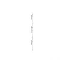 Stremler - Serrure 3 points TF3 pêne dormant 1/2 tour 45 mm pêne c perroquet+fourreau U24x6 Axe 26 - 6470.41.4C