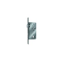 Serrure monopoint en applique 65/92PZW20 – Entraxe 65 mm – Écrou 10 mm – Finition argentée – SACHSISCHE SCHLOSSFABRIK