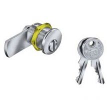 Serrure a came cylindrique .Nr.2987 nickel ms M19 (2)