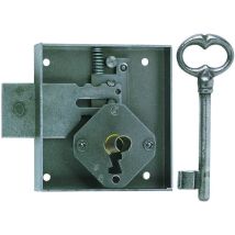 Serrure Électrique Pour Armoire Gauche – Axe 30 Mm – Hauteur 73 Mm – Largeur 55 Mm – Main Gauche – Coffre Acier – Devismes
