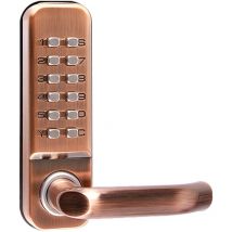 Gotrays - Serrure à code mécanique étanche, combinaison de code à 1 à 11 chiffres Mot de passe de sécurité Serrure codée Serrure de porte à