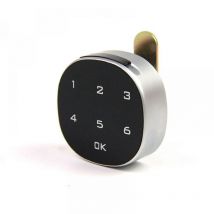 Cyslmuk - Serrure à Code Numérique, Cadenas à Combinaison en Alliage de Zinc avec écran Tactile