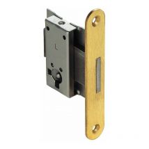 Serrure à larder ajustage s45 - Axe : 25 mm - Largeur : 43,5 mm - Sens : Gauche - SERFA