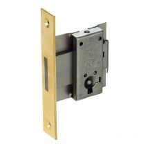 Serrure à larder ajustage s45 - Pour porte : Droite - Sens : Gauche - Axe : 30 mm - Largeur : 48,5 mm Serfa