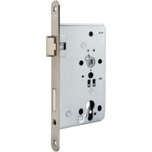 BKS - Serrure à mortaise 0715 pz 24/ 60/72 din gauche Acier inoxidable Classe 4