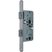 Serrure à mortaise .BAD20/55/78/8mm din Droite sp argenté rd Kl 1 SSF