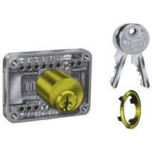 Serrure a mortaiser 2828 – Cylindre de serrure – Taille du cylindre (extérieur-intérieur), Caractéristique protection de serrure, Nombre de clé(s), 