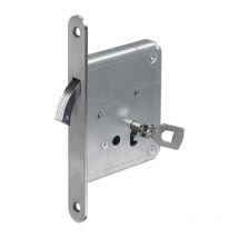 BKS - Serrure à pêne 0371/0372 Pêne boussole bb acier arrondi 20 x 172 mm
