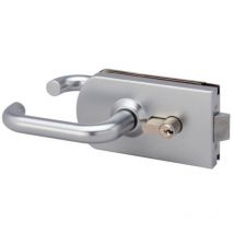 Metalux - Serrure à pêne demi tour avec soyage condamnable par cylindre inox poli - métalux