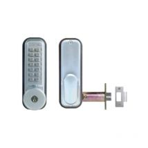 Unitecnic - Verrou à code mécanique à larder passage libre à clé unicode 2435 U300.1.270