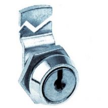 Serrure à came batteuse 1160 Argent 12 S'entrouvrant 0 à 6 mm