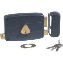 Serrure Monopoint En Applique Horizontale À Tirage 50mm Droite - Cisa - 501210-03-1a
