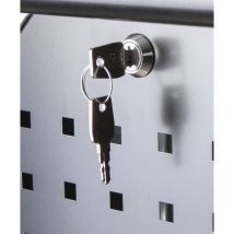 Clas - Serrure à clé pour servante d'atelier eg 0090 - sa 0590 Equipements