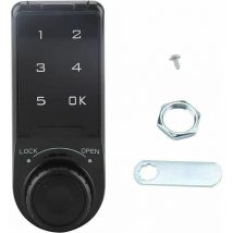 Ousudela - Serrure à combinaison serrure d'armoire serrure électronique coffre-fort (n° 20)