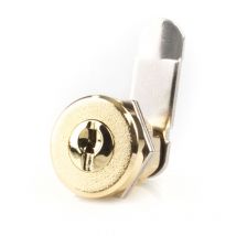 Serrure de boîte aux lettres en bois Handlock btv 208 droite dorée