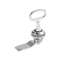 Serrure de boîte électrique à languette tournante, triangle Lock Straight, avec clé