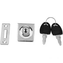 Serrure de comptoir de porte coulissante sans ouverture, ouverte, serrure de porte unique