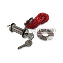 Sommer - Serrure De Deverrouillage De Secours Diametre 18Mm aperto