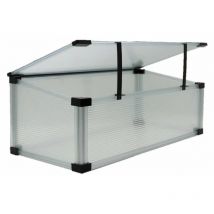 Serrure de jardin Slide and Grow '2squared' en polycarbonate alvéolaire épaisseur 4mm Longueur : 97 x 57 cm x 28/37h cm