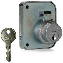 JIS - Serrure Chromée De La Compagnie De Gaz Naturel. 1130cro Cge