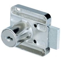 Serrure de meuble 4500-01 encoisonnée 1/2 pour tirroir Ronis 35150