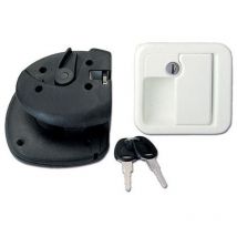Serrure FAP PRO TEK Blanche – Sécurité Camping-Car, Caravane et Remorque