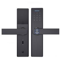 Lifcausal - Serrure de porte électronique WiFi app mot de passe serrure de porte biométrique intelligente d'empreintes digitales serrure de porte