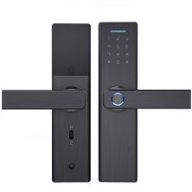 Start - Serrure de porte électronique WiFi app mot de passe serrures de porte biométriques intelligentes à empreintes digitales serrure de porte