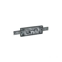 Serrure de rideau A211 - A212 Argent Varié Droite