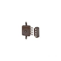 Cisa - Serrure de sA curitA gauche 57120.60.1 double embout sans tiges