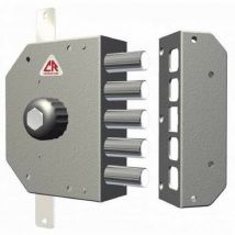 Serrure de sécurité antivol triple avec cylindre de pompe cr art.3200 avec bouton - Salon