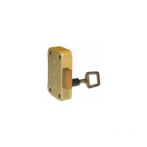 Serrure de sureté 3 gorges pour boîtes aux lettres droite
