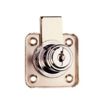Cerradura De Sobreponer Aga Para Cajón - Talla 20 Mm. Llaves Iguales