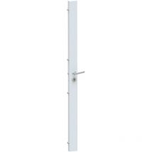 DOM - Serrure electrique Bandeau Blanche ban F12 4 points avec cylindre Sens Ouverture - Gauche