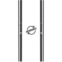 Serrure Electrique banDOM 300 2pts Bandeau Reversible Cylindre Europeen Couleur - Noir