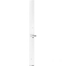 DOM - Serrure Electrique ban 300 3 points bouton de sortie et clavier a code Couleur - Blanc, Sens Ouverture - Gauche Tirant